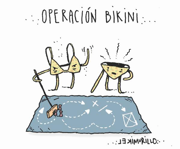 Operación bikini, por Mikel Murillo