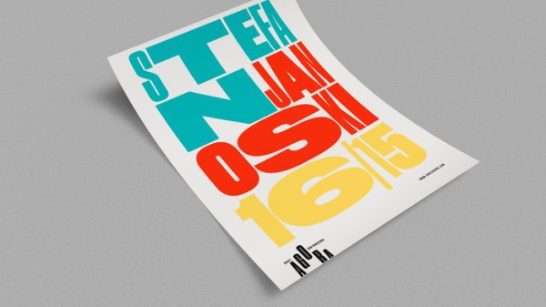 La tipografía Druk tiene tres anchuras combinables