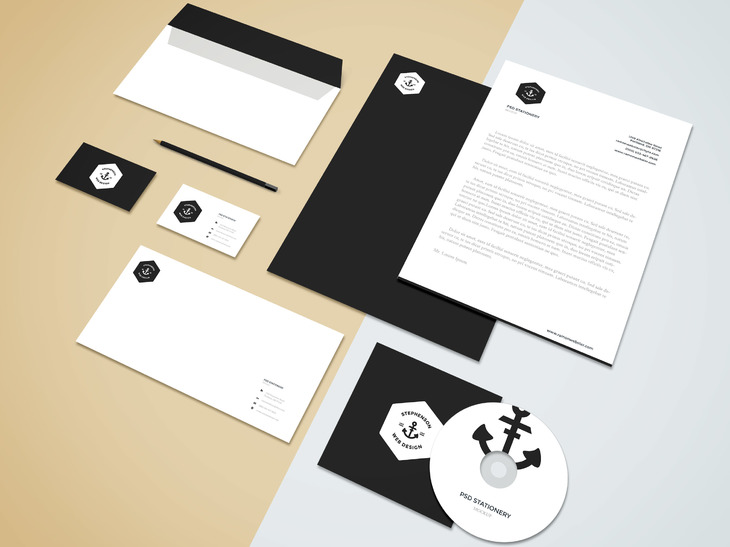 mockup gratis papeleria corporativa branding 08