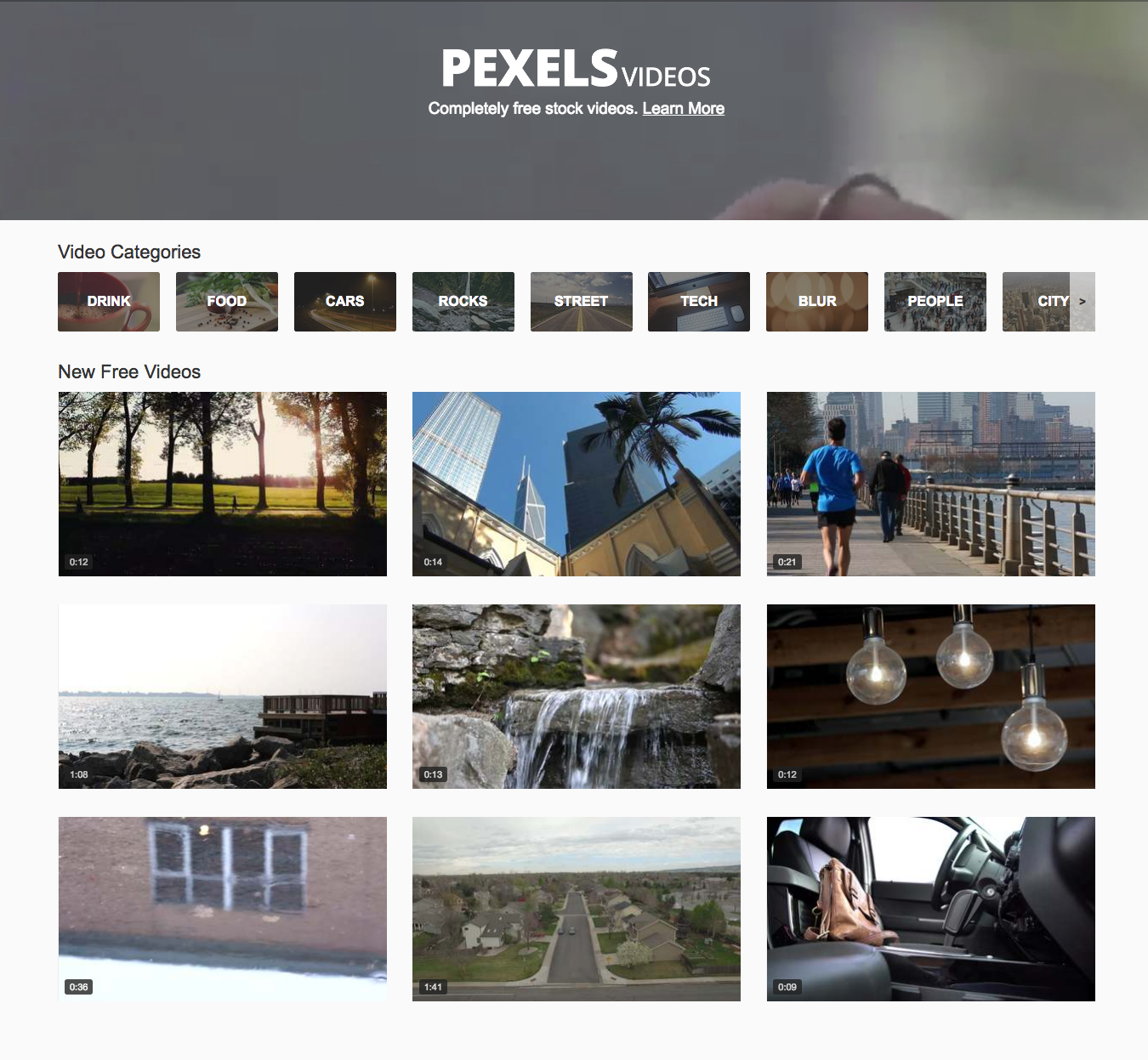 pexels recursos videos stock