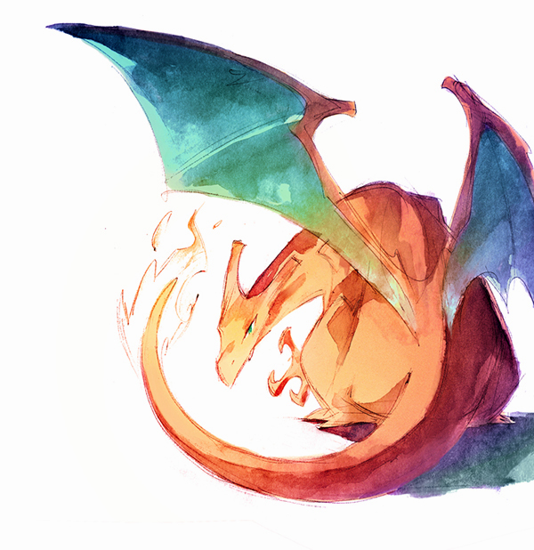 acuarelas pokemon go nicholas kole 01