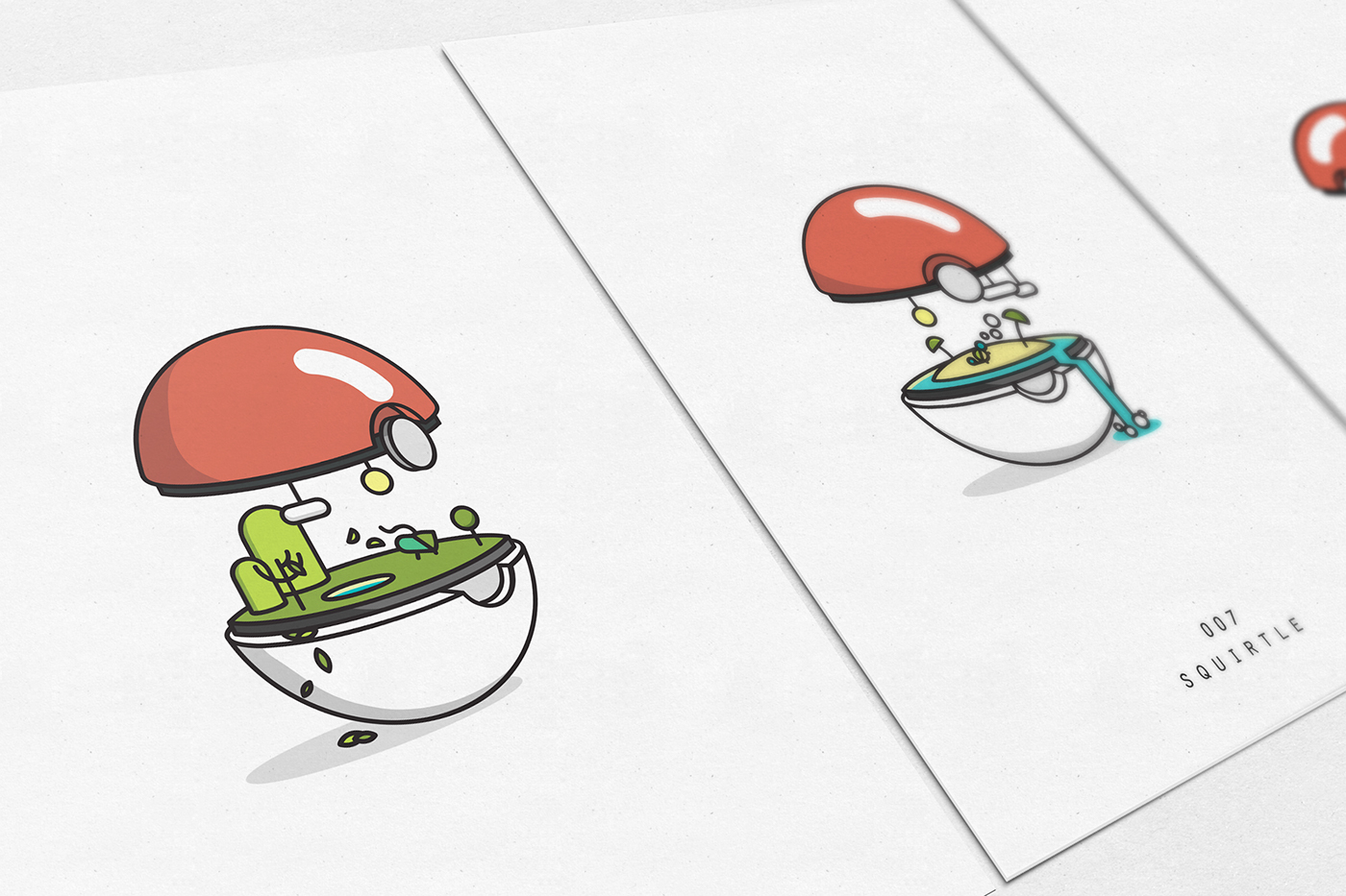 bio pokemon pokeballs quillo creative crosby 00