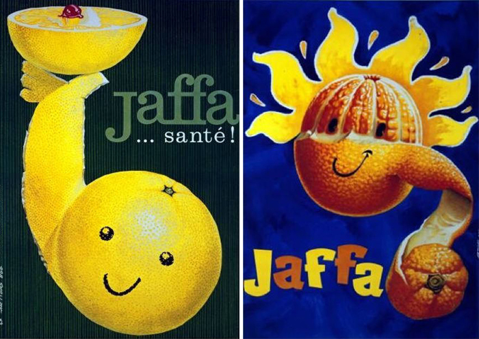 Carteles de Josep Artigas para Jaffa