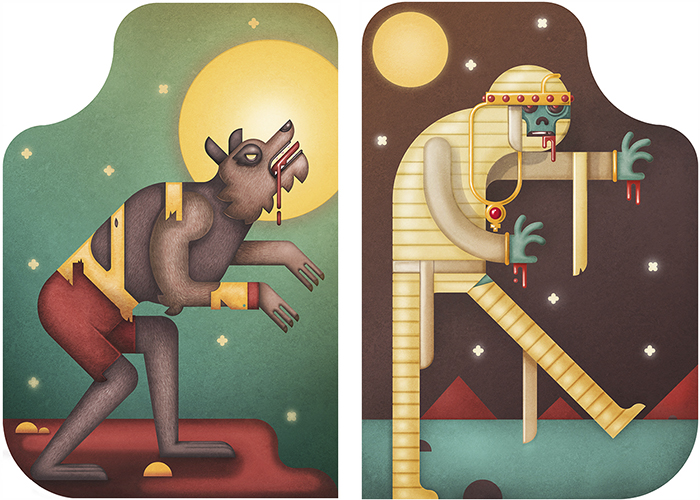 Ilustración Halloween Muti Studio