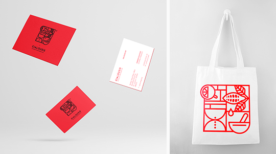 Gialousis Cafe Diseño de marca por Luminous 