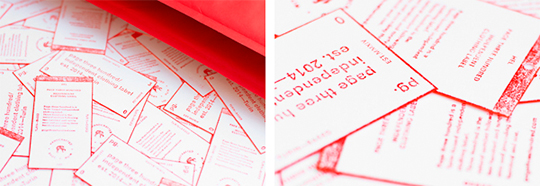 Detalle packaging Page Three Hundred