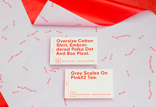 Detalle packaging Page Three Hundred