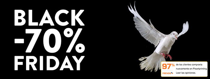 Promo pixartprinting black friday