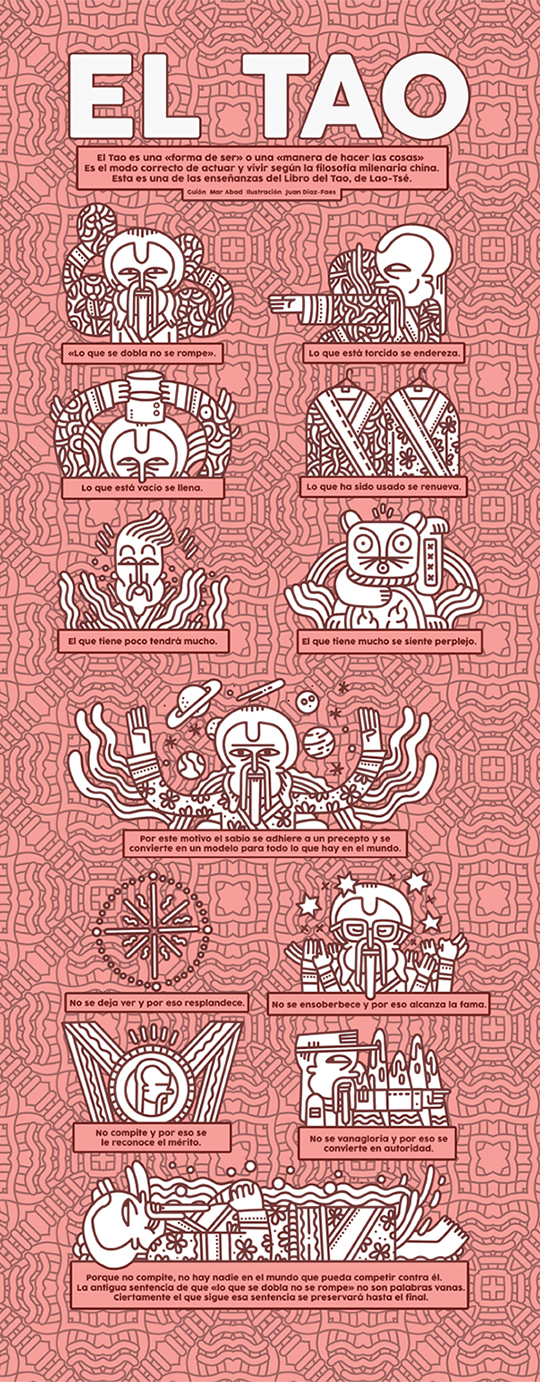 EL TAO- Infografía para Yorokobu por Juan Díaz-Faes