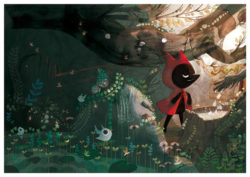 Amélie Fléchais - ilustraciones de Caperucita Roja