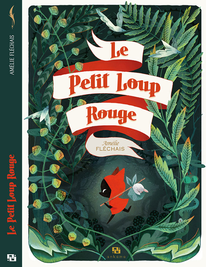 Amélie Fléchais - ilustraciones de Caperucita Roja