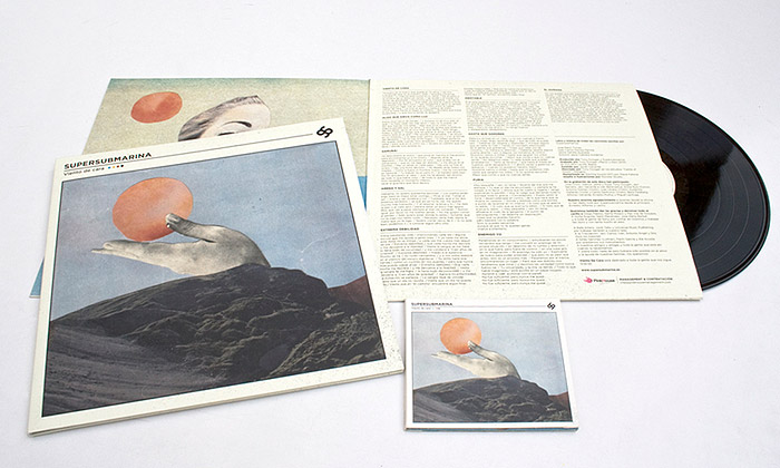 Diseño album de 'Viento de cara'