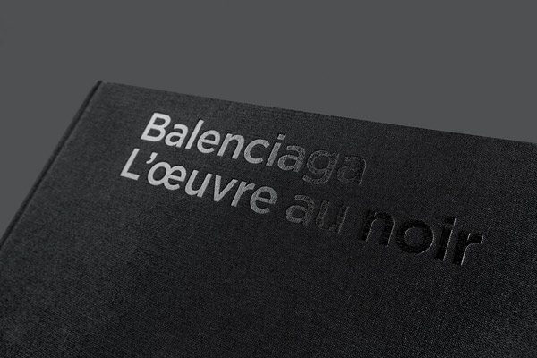 Balenciaga-L’œuvre-au-noir diseño editorial español