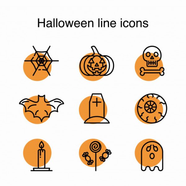 iconos de Halloween