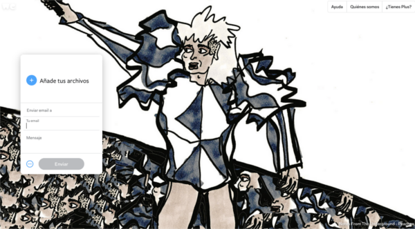 wetrasnfer freelance