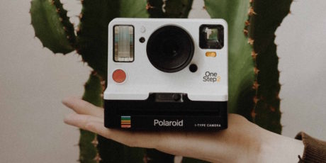 Cámara Polaroid antigua