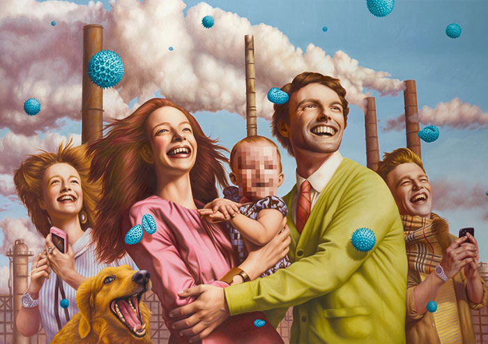 Alex Gross ilustraciones