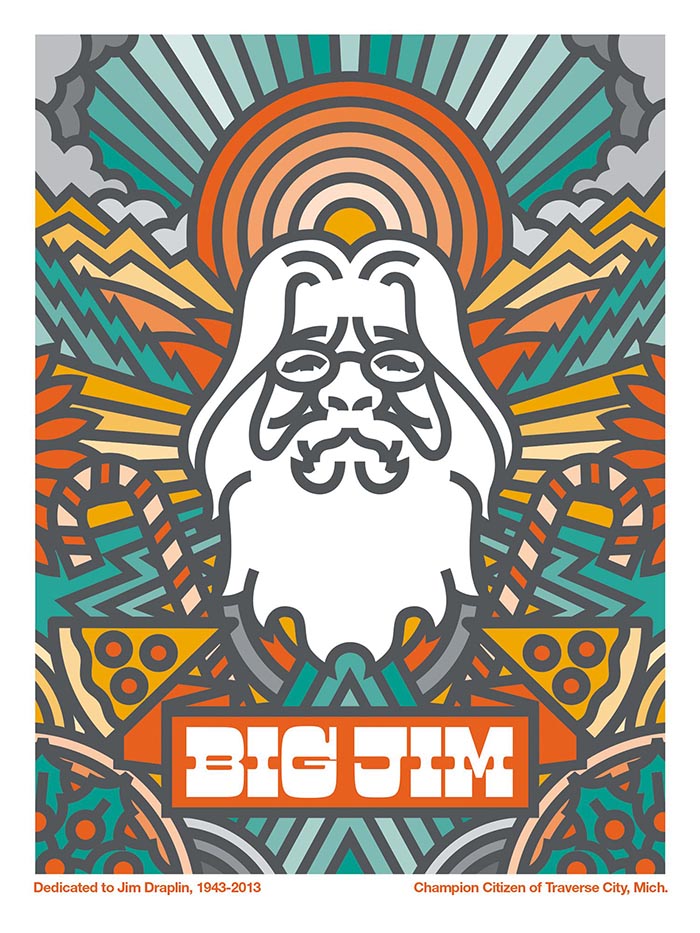 Aaron Draplin diseño posters