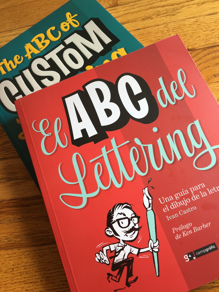 Mejores libros de lettering diseño diseñadores. El ABC del lettering