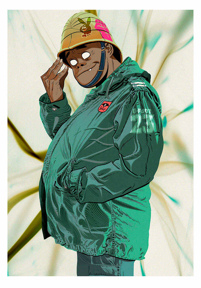 Jamie Hewlett Gorillaz ilustrador
