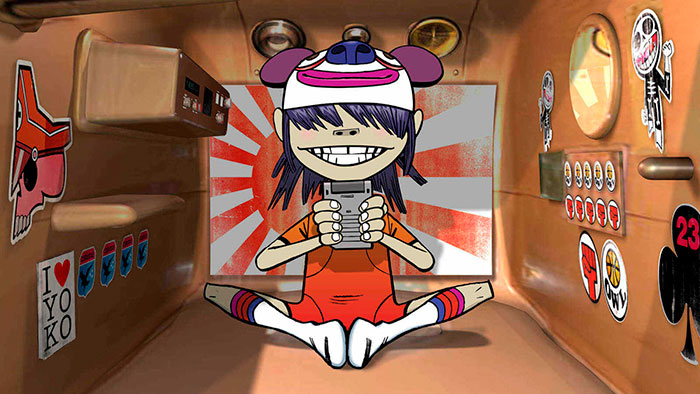 Jamie Hewlett Gorillaz ilustrador