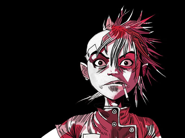 Jamie Hewlett Tank Girl ilustrador