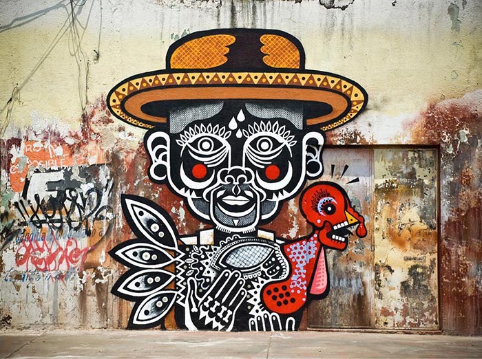 mejores artistas urbanos de México Neuzz arte callejero