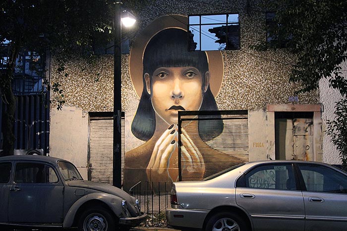mejores artistas urbanos de México Pilar Cárdenas Fusca arte callejero